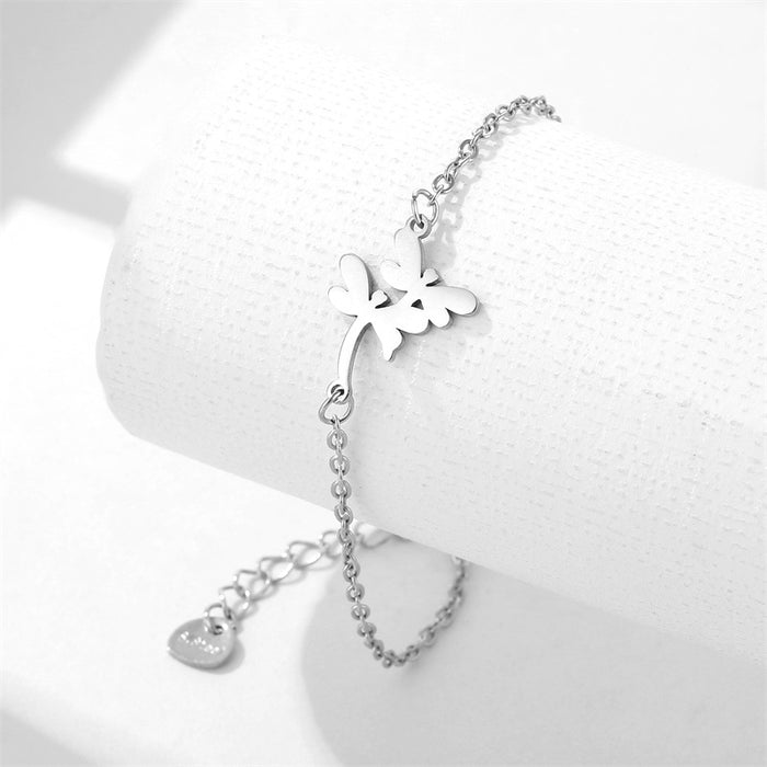 Wholesale Stainless Steel Dragonfly Bracelet JDC-BT-Mingm007