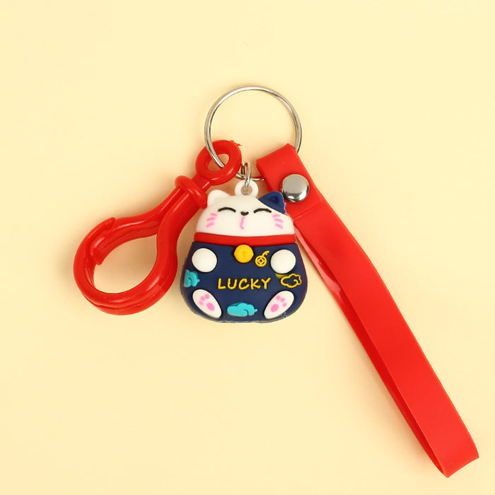 Wholesale Cute Silicone Doll Car Pendant Bag Pendant JDC-KC-Aohong009