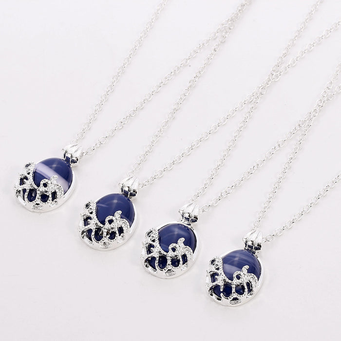 Wholesale Movie-themed natural cat' s eye necklaces