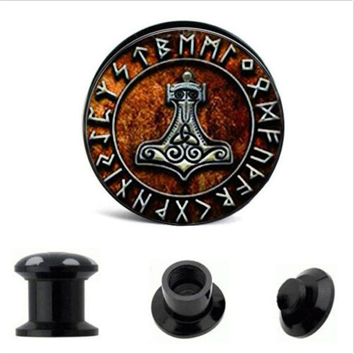 Wholesale New Acrylic Ear Pulley Ear Expansion Jewelry