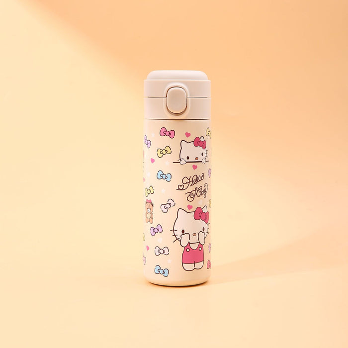 Wholesale Cartoon Thermos Cup Large Capacity Buckle Cup Cartoon Stainless Steel Pea Cup