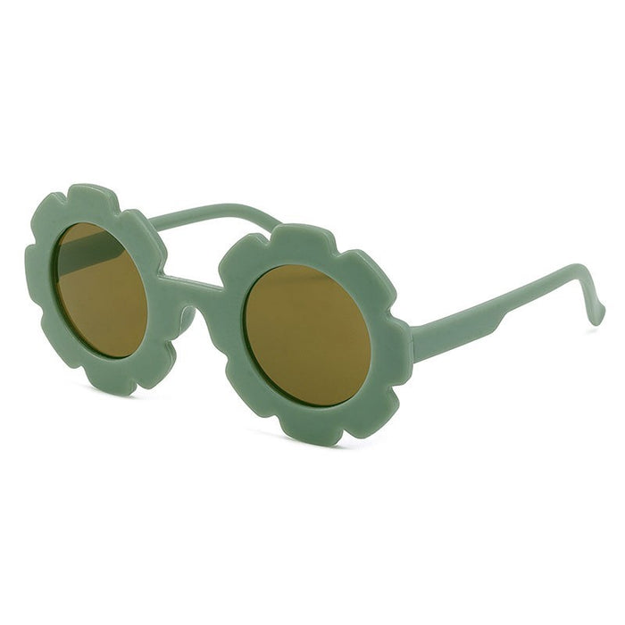 Wholesale Sunflower Children's Sunglasses Baby Fashion Flower Glasses