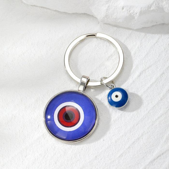 Wholesale Time Gem Demon Eye Alloy Keychain JDC-KC-HengX030