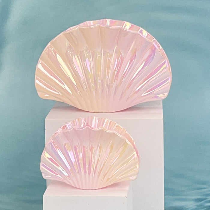 Wholesale Electroplated Plastic Hair Claw Clip with Gradient Shell Design Boutique