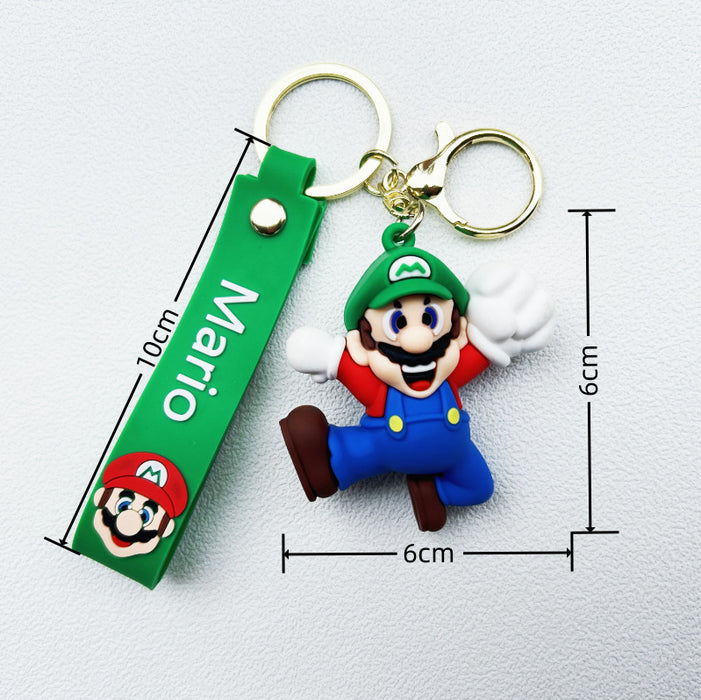 Wholesale PVC cartoon doll bicycle keychain JDC-KC-WuYi109