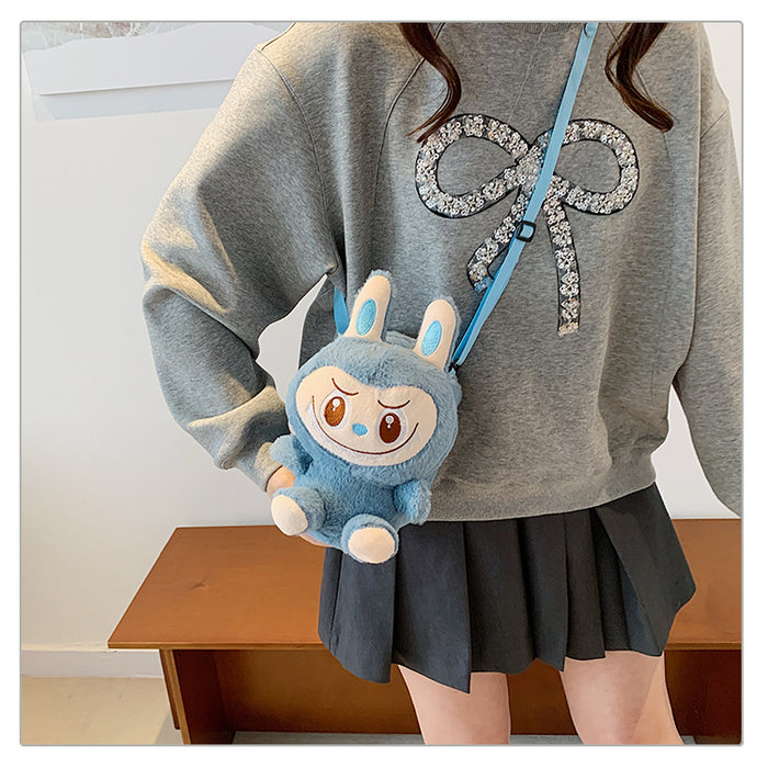 Wholesale Plush Cartoon Doll Single-Shoulder Crossbody Bag