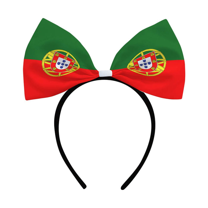 Wholesale 3pcs World Cup Headbands with Bows Decorations