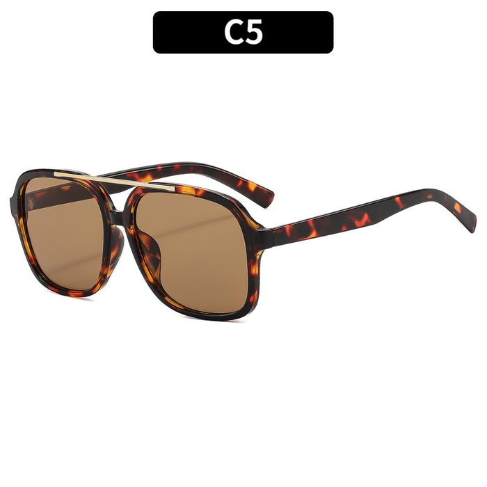 Wholesale Retro Square Pilot Sunglasses for Women - UV400 Fashion Sunwear for Outings