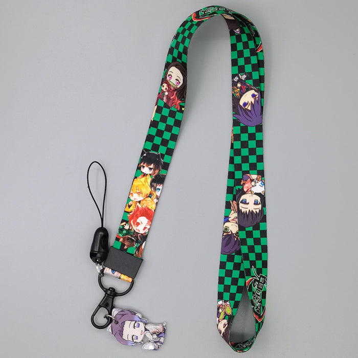 Wholesale Cartoon Lanyard Keychains Removable Wrist Strap