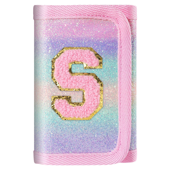 Wholesale Canvas Rainbow Letter Coin Purse Keychain Wallet Unisex Boutique