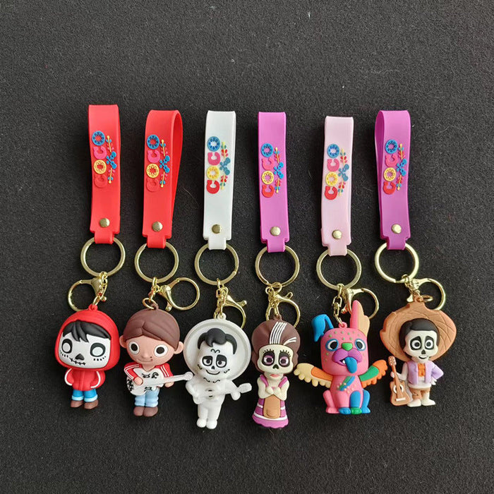 Wholesale Keychains PVC Hardware Cute Cartoon (M) JDC-KC-FeiRun111