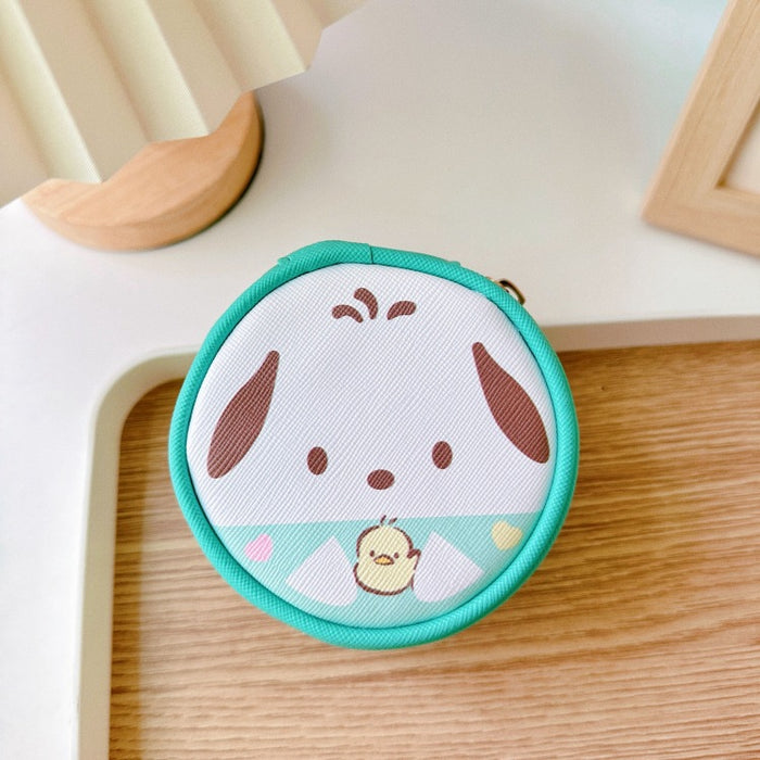 Wholesale PU Cartoon Round Coin Purse Storage Bag (F) JDC-WT-CXR001