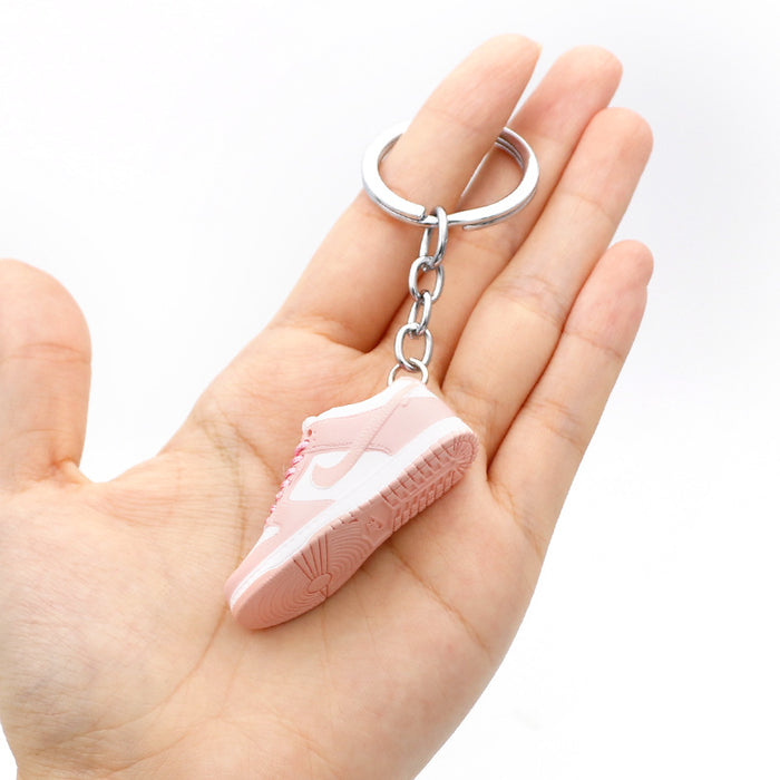 Wholesale PVC Basketball Shoe Model Keychain JDC-KC-QLPing016