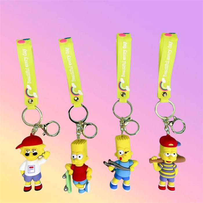 Wholesale PVC Cartoon Doll Keychain JDC-KC-DouBao001