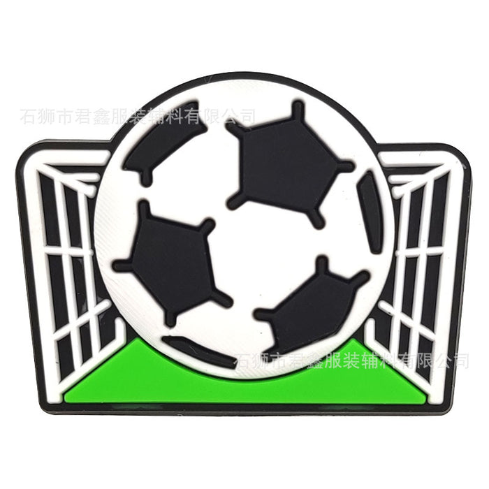 Wholesale 50pcs Football team standard Jersey Shoes Charms