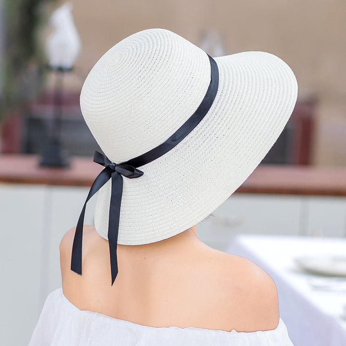 Wholesale Straw Hat Tourist Seaside Versatile Sunshade Hat Outdoor Camping Sunshade Hat