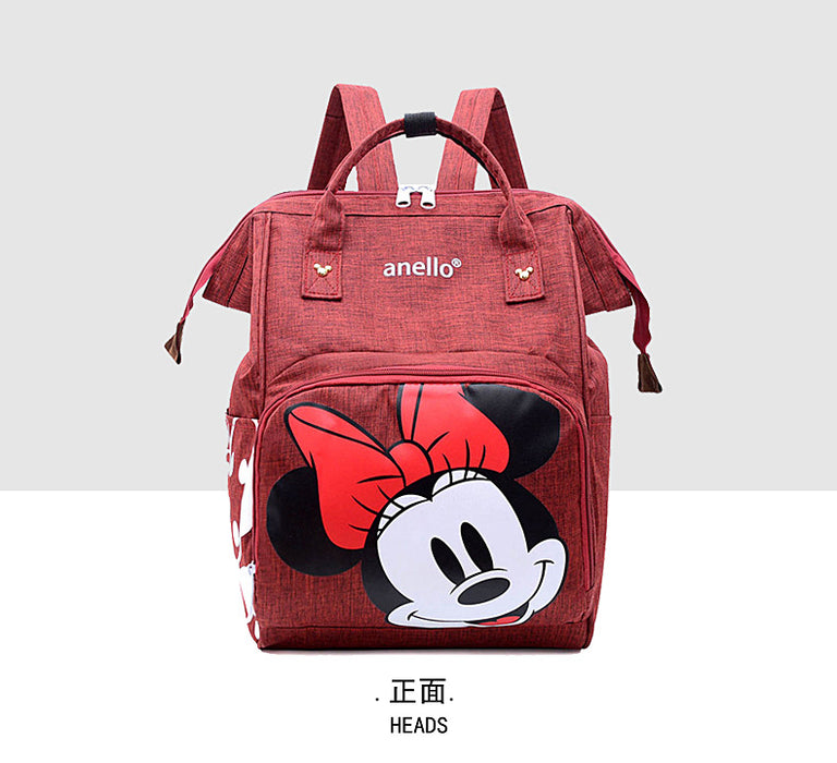 Wholesale Cartoon Backpack Printing Multi-purpose Large Capacity Runaway Bag Mommy Backpack JDC-BP-Yibao006