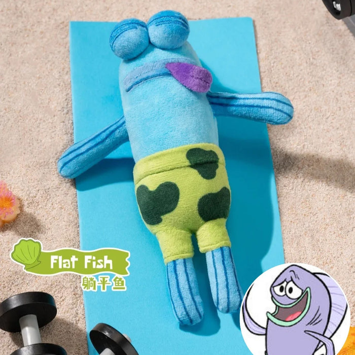 Wholesale Blind Box Funny Plush Doll Passerby Fish Lying Flat Fish Pendant Toy Bag Pendant