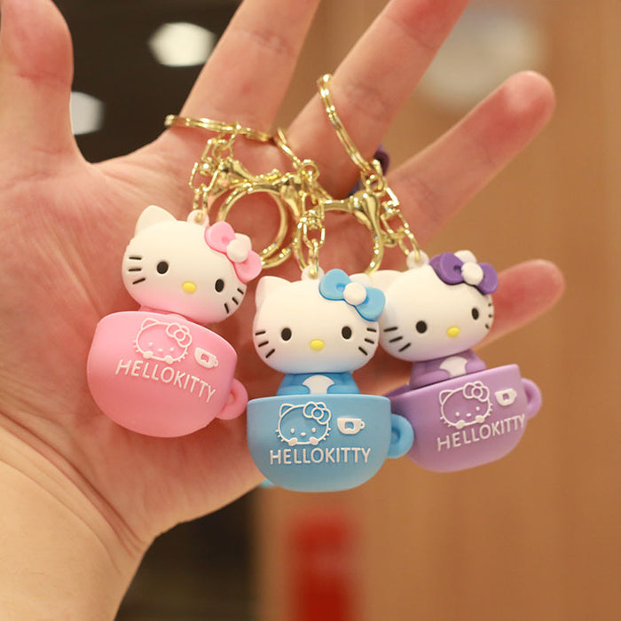 Wholesale Cartoon Doll Silicone Keychain JDC-KC-NiuTe004