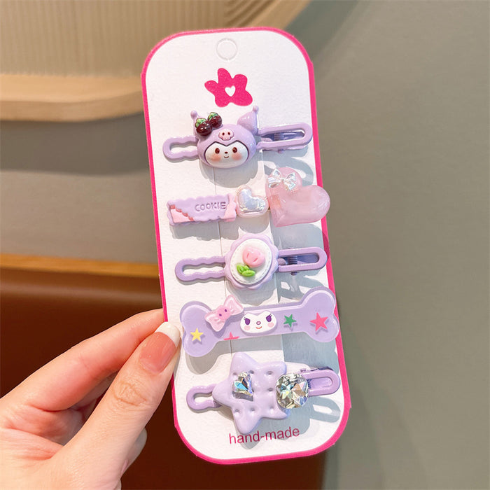 Wholesale Cute Cartoon Animal Hair Clips for Kids Gift Boutique Resale Hair Accessory for Girls