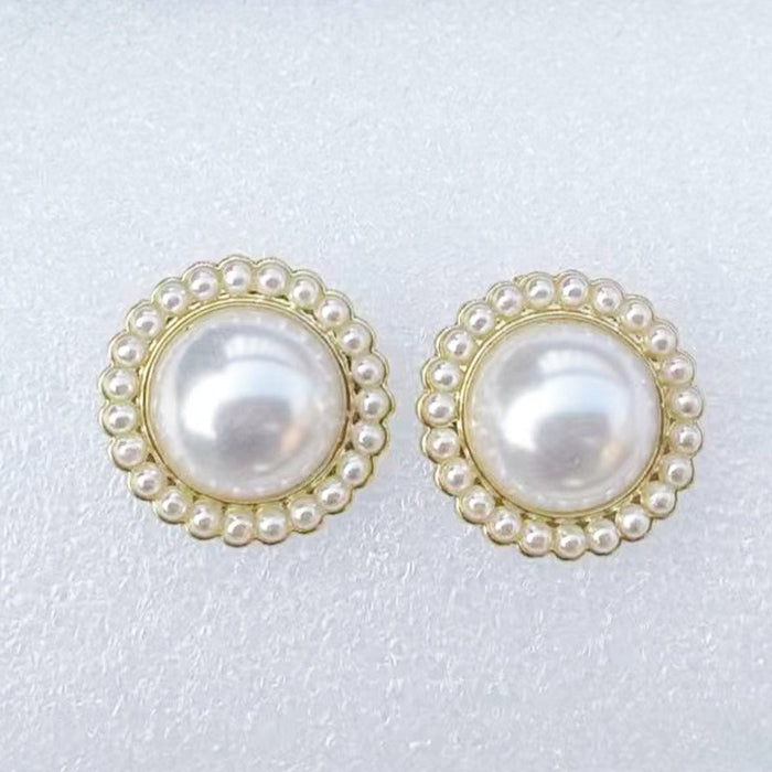 Wholesale Square Cat's Eye Alloy Earrings JDC-ES-Chengx004