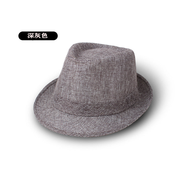 Wholesale Linen Hat Jazz Hat Stage Hat Linen Material JDC-FH-DG016