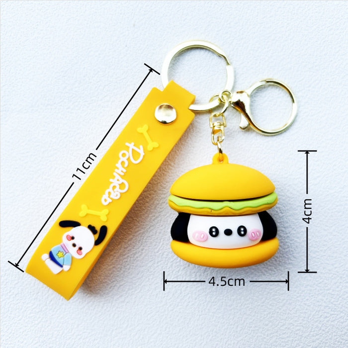 Wholesale PVC Cartoon Doll Keychain JDC-KC-ChuC051