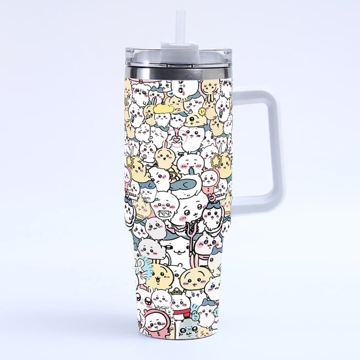 Wholesale Printed Cartoon Stainless Steel  Thermos ice bullies cup