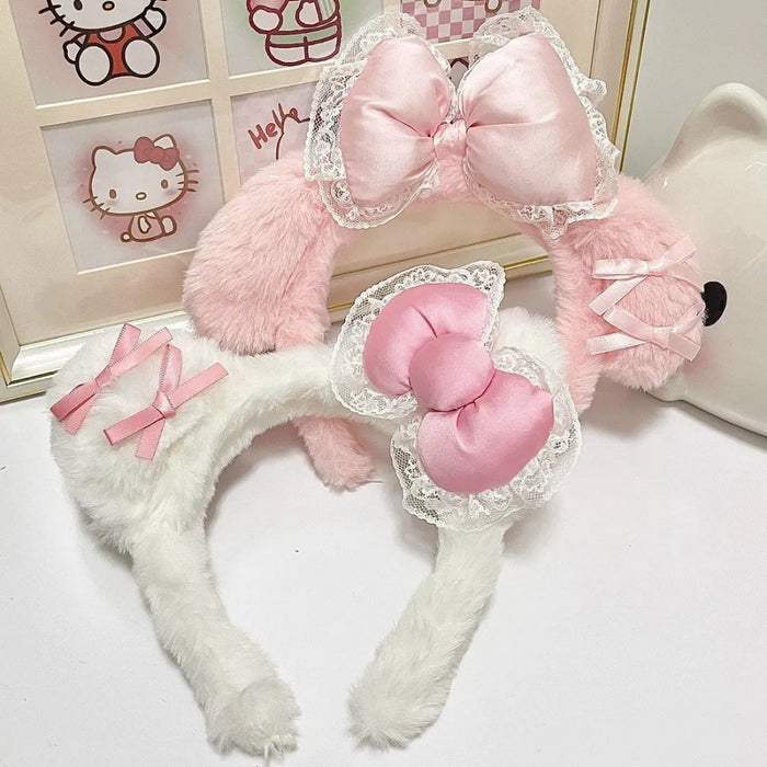 Wholesale Cute bow face wash headband