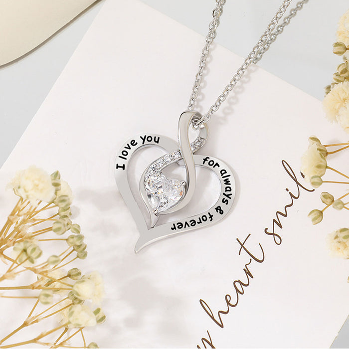 Wholesale Eternal Love Starstone Heart Necklaces