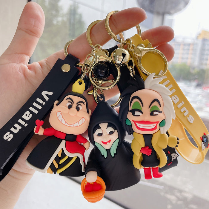 Wholesale Cartoon Doll Silicone Keychain JDC-KC-JuShu046