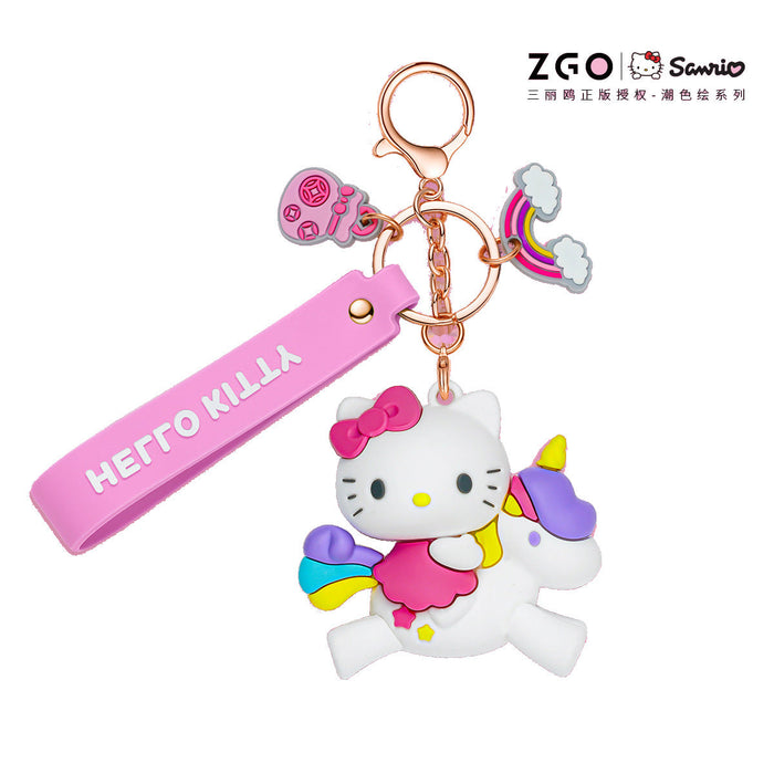 Wholesale Cute Unicorn Keychain JDC-KC-LeZ001