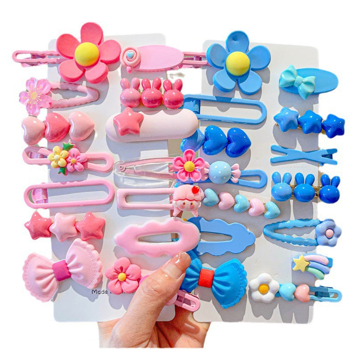 Wholesale 14pieces/pack Children's Hairpins Headdresses Girls Bangs Clip JDC-HC-DF008