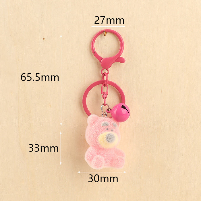 Wholesale Resin Cute Plush Phone Chain Keychain