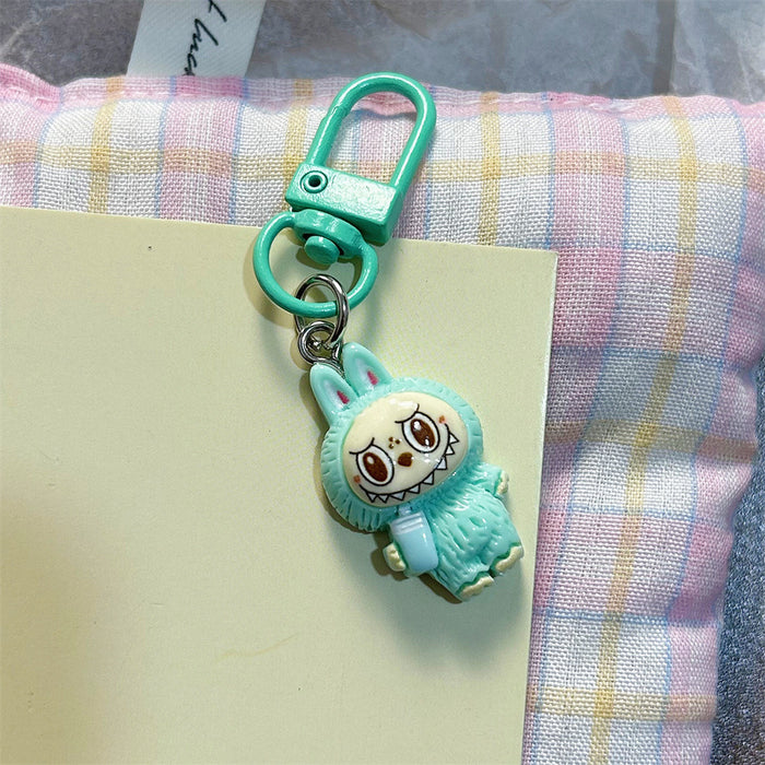 Wholesale Cute cartoon character-shaped colorful keychains