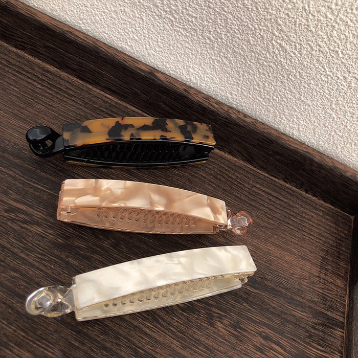 Wholesale hawksbill banana clip all-match ponytail hair grip clip