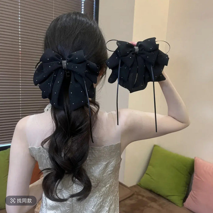 Wholesale High-end new hairpins for women with high-end temperament half-tied hairpins