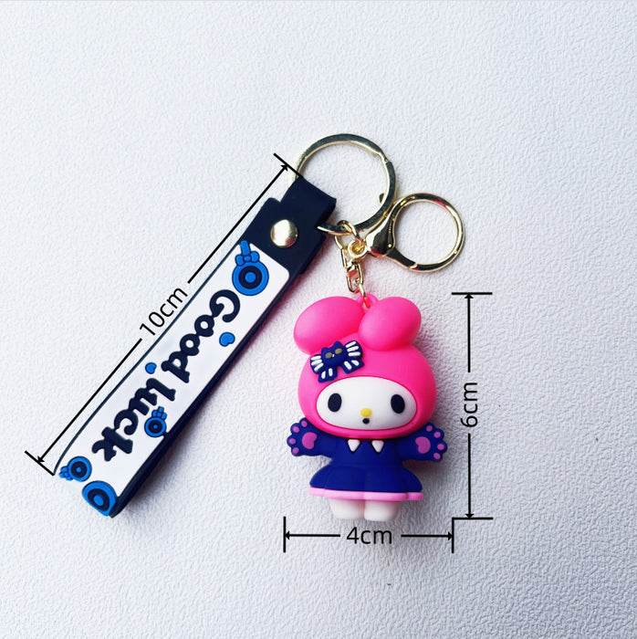 Wholesale PVC Cartoon Doll Keychain JDC-KC-ChuC050