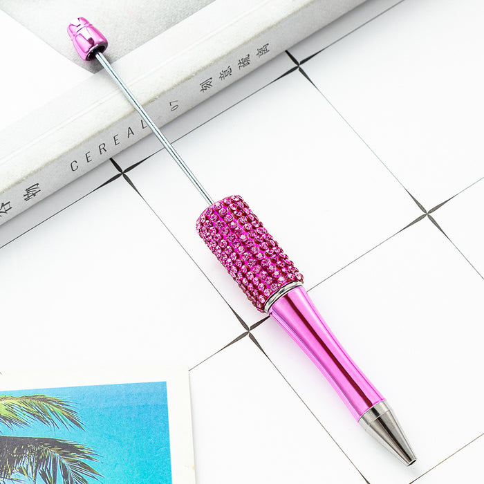 Wholesale DIY Beadable Pens Rhinestone Pens Plastic Handmade JDC-PN-HuaH002