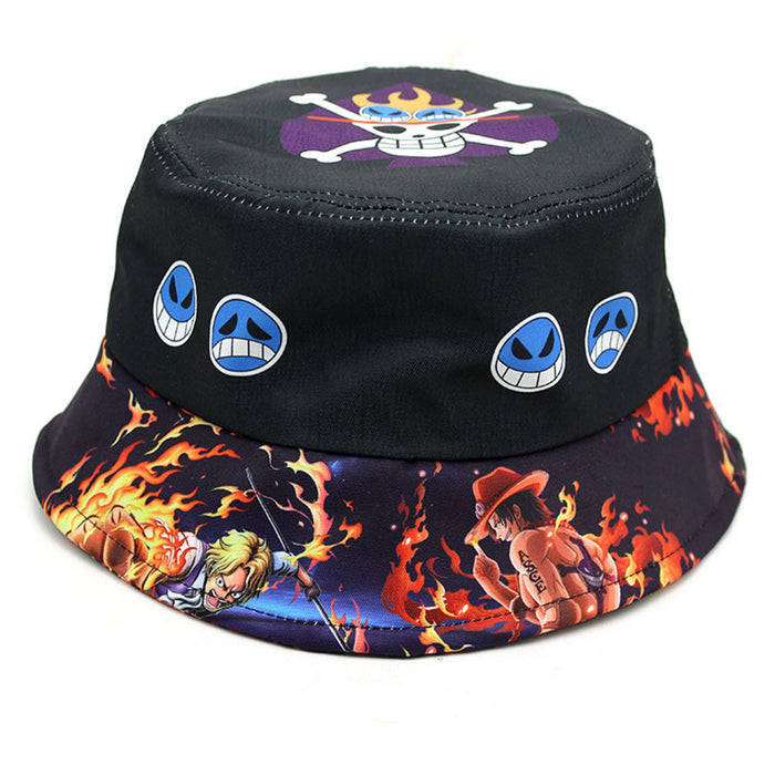 Wholesale Cartoon and anime print fisherman' s hat