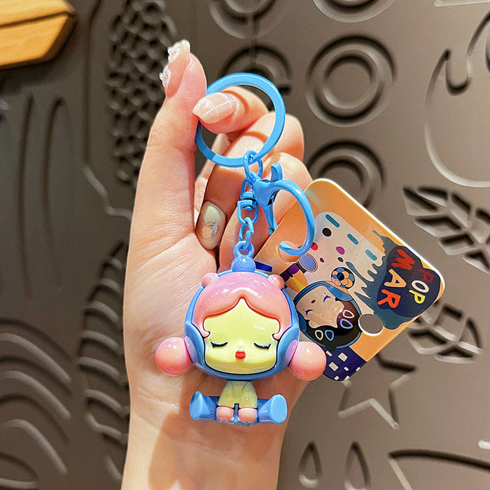 Wholesale Cartoon Cute PVC Keychain JDC-KC-Hangl003