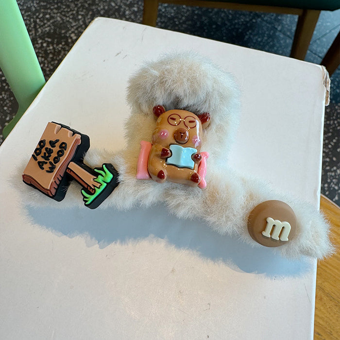 Wholesale Cartoon Animal Hair Accessories Hair Clips