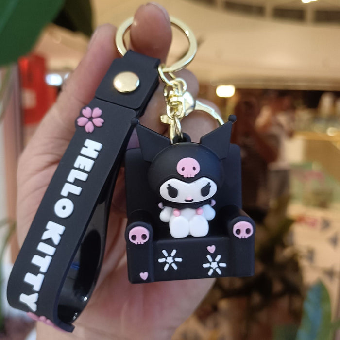 Wholesale PVC Cartoon Doll Keychain JDC-KC-KuangK006