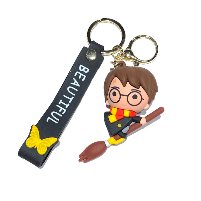 Wholesale PVC Cartoon Doll Keychains JDC-KC-Gongz036