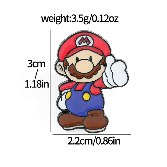 Wholesale Cartoon Cute  Brooch Metal Badge Accessories Pin Decoration