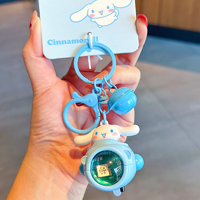 Wholesale Cartoon Cute Sunset Ambient Light Multifunctional Keychain JDC-KC-LingY018