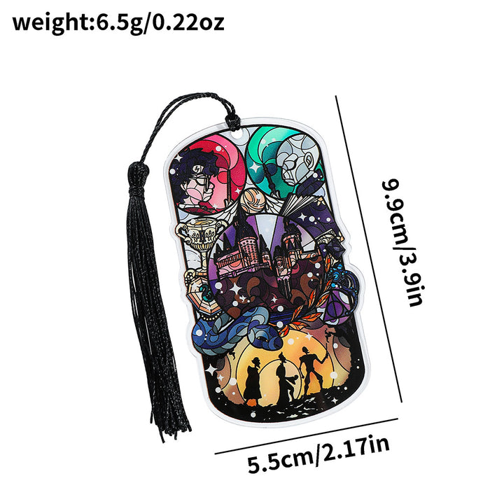 Wholesale Peripheral Bookmark Acrylic Tassel Pendant