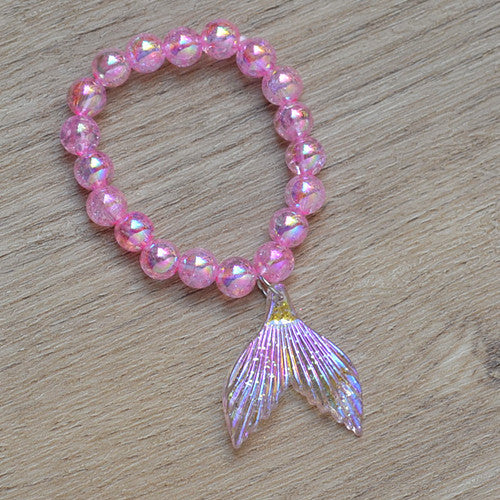 Wholesale Rainbow crystal bead bracelet