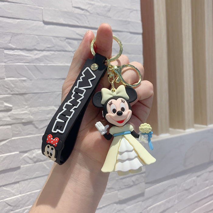 Wholesale PVC Cute Cartoon Keychain JDC-KC-RunX006