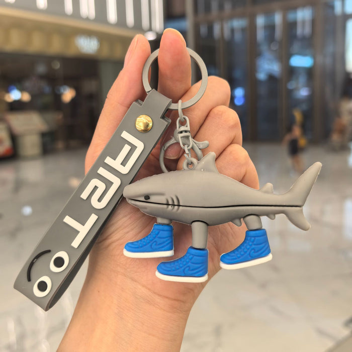 Wholesale Cartoon Silicone Keychain Bag Pendant